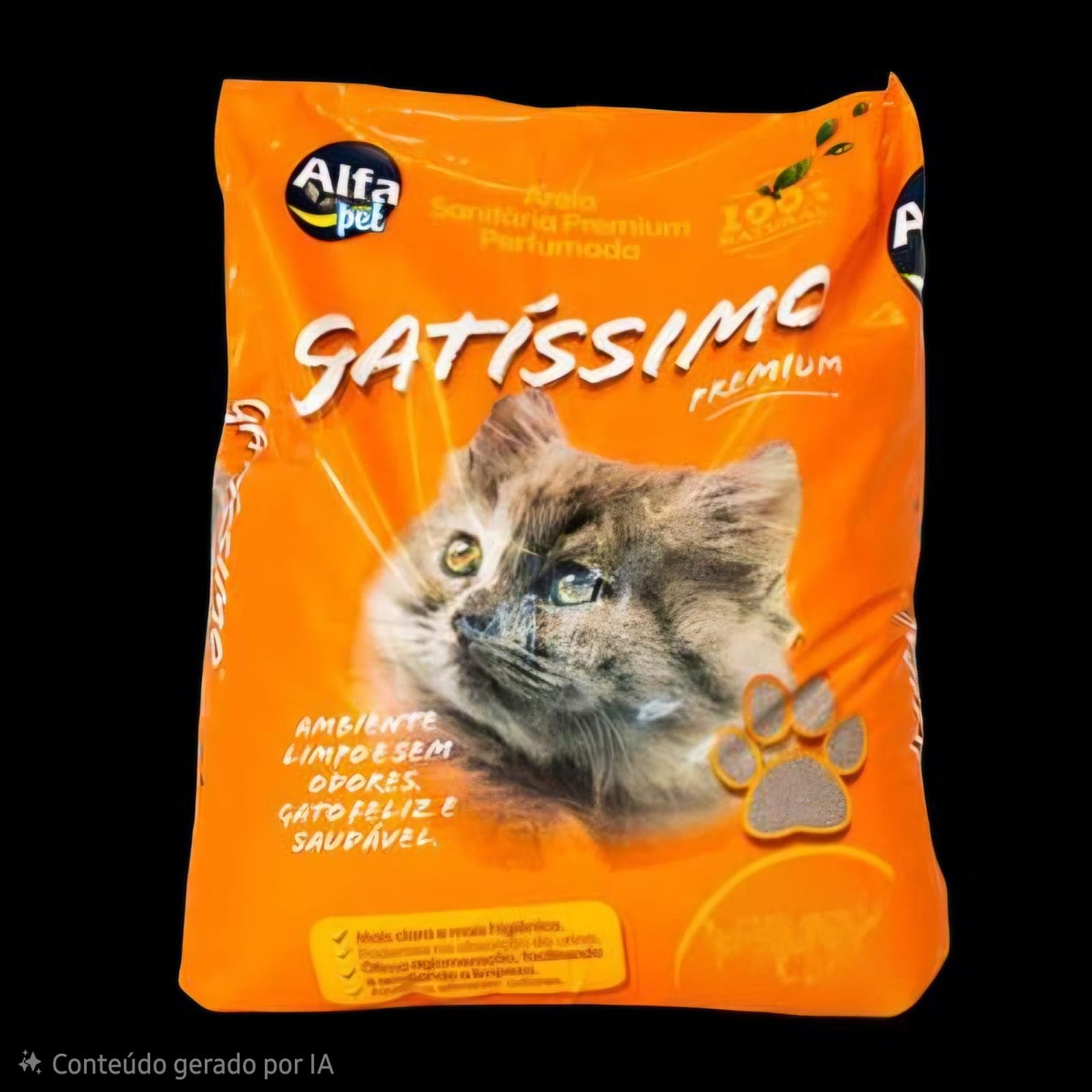 AREIA HIGIÊNICA GATÍSSIMO 10 KG